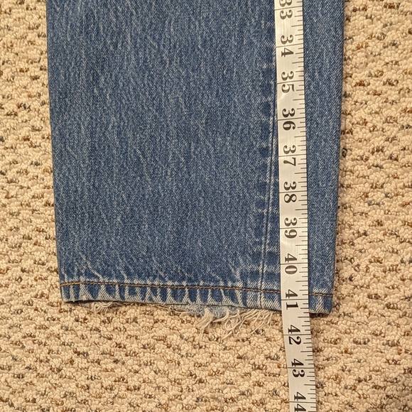 Levi's 501 Straight Leg, Button Fly Denim - Picture 4 of 13